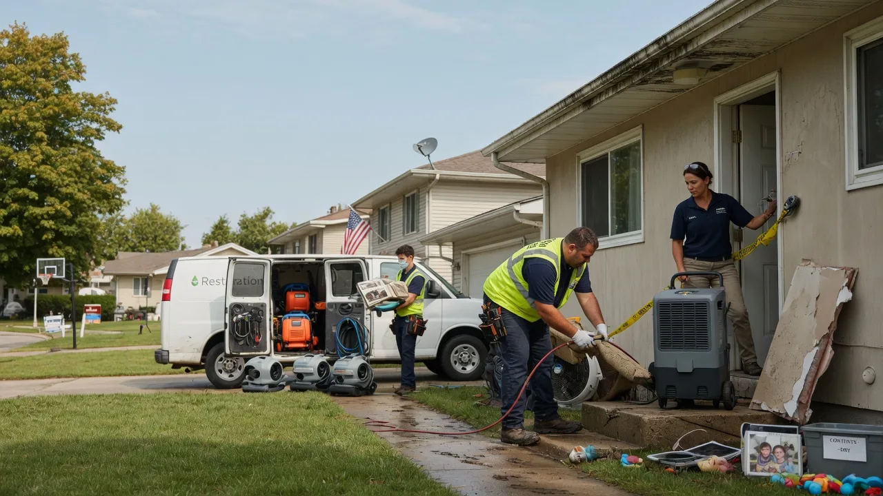 Water Damage Restoration in Morris, IN near me